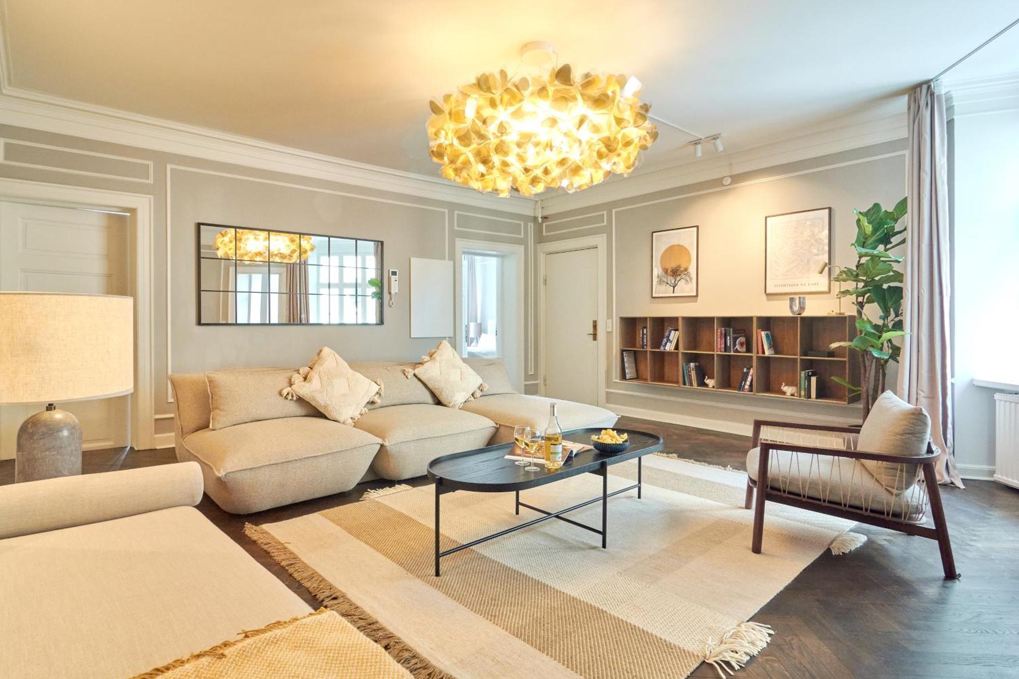 Stylish Spacious Apartment W 3Br In Copenhagen City Ngoại thất bức ảnh